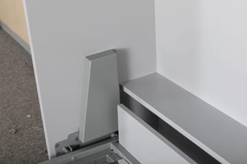 Sängskåp grå - 90x200 cm - Compact living - Grå matt - Products - Möbler - Säng - Gästsäng & extrasäng - Utdragssäng