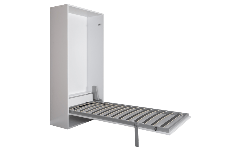 Sängskåp vit - 120x200 cm - Compact living - Vit matt - Products - Möbler - Säng - Gästsäng & extrasäng - Utdragssäng