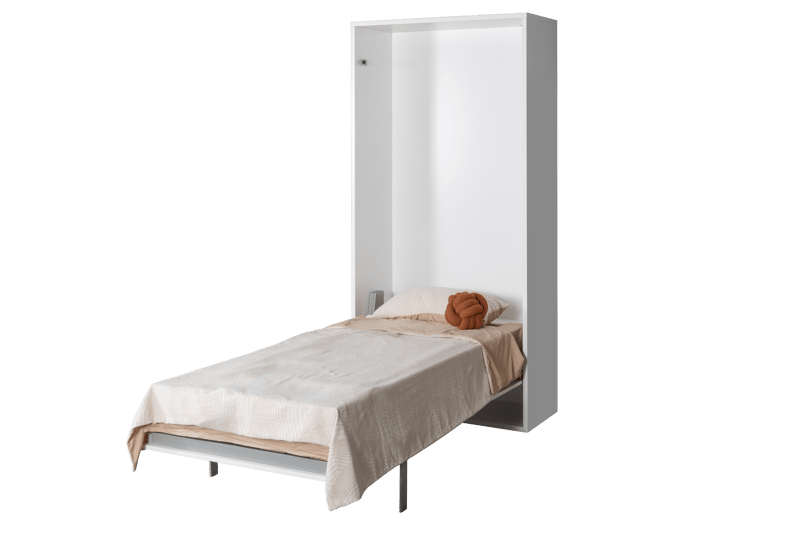 Sängskåp vit - 120x200 cm - Compact living - Vit matt - Products - Möbler - Säng - Gästsäng & extrasäng - Utdragssäng