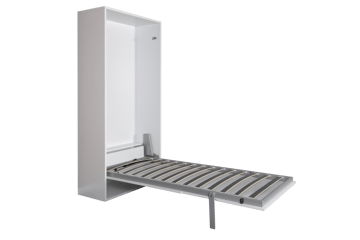 Sängskåp vit - 140×200 cm - Compact living - Vit matt - Products - Möbler - Säng - Gästsäng & extrasäng - Utdragssäng