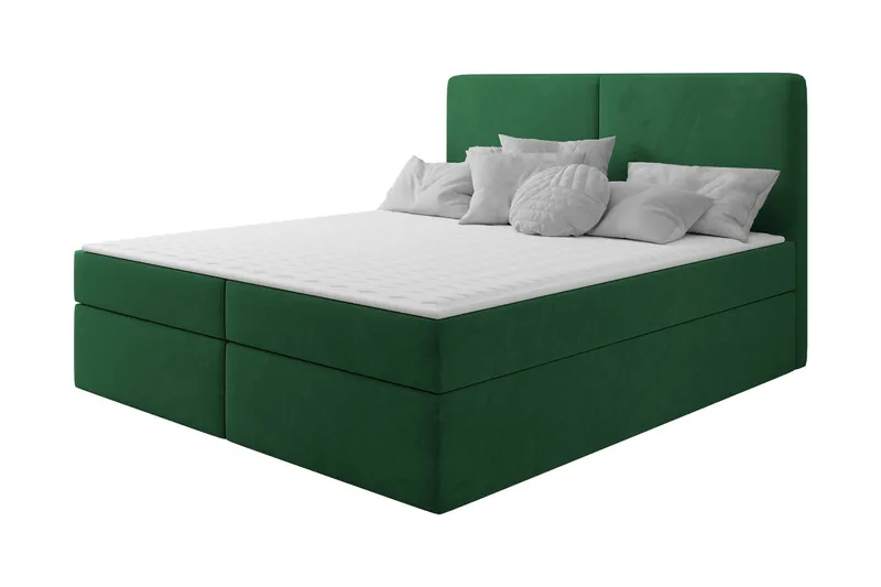 Garris Sängpaket Kontinentalsäng 140x200 cm - Grön - Products - Möbler - Säng - Komplett sängpaket