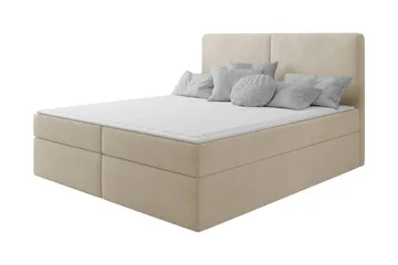 Garris Sängpaket Kontinentalsäng 160x200 cm - Beige - Products - Möbler - Säng - Komplett sängpaket