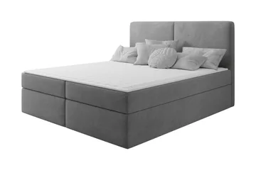Garris Sängpaket Kontinentalsäng 160x200 cm - Grå - Products - Möbler - Säng - Komplett sängpaket