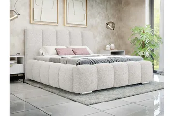 Gioia Förvaringssäng 140x200 cm - Beige - Products - Möbler - Säng - Säng med förvaring