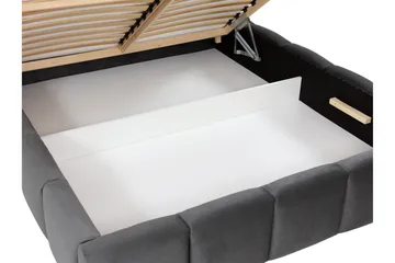 Gioia Förvaringssäng 140x200 cm - Grå - Products - Möbler - Säng - Säng med förvaring