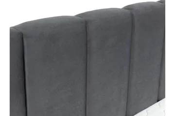 Gioia Förvaringssäng 140x200 cm - Grå - Products - Möbler - Säng - Säng med förvaring