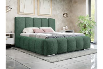 Gioia Förvaringssäng 140x200 cm - Grön - Products - Möbler - Säng - Säng med förvaring