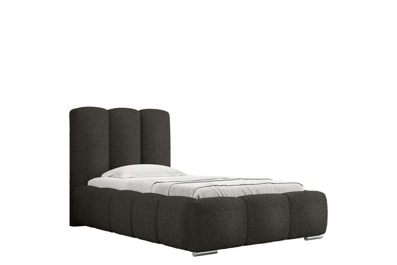 Gioia Sängram med Förvaring 90x200 cm - Grå - Products - Möbler - Säng - Sängram & sängstomme