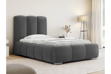 Gioia Sängram med Förvaring 90x200 cm - Grå - Products - Möbler - Säng - Sängram & sängstomme