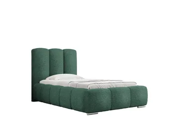 Gioia Sängram med Förvaring 90x200 cm - Grön - Products - Möbler - Säng - Sängram & sängstomme