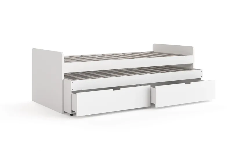 Granvik Sängram 90x200 cm utdragbar med extrasäng och förvaring - utan madrass - Products - Möbler - Säng - Sängram & sängstomme