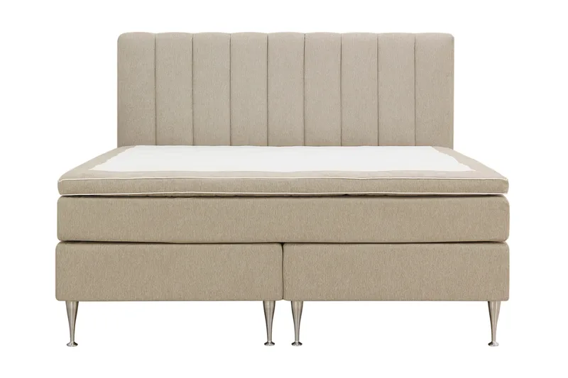Hilton High Komplett Sängpaket 160x200 cm - Beige - Products - Möbler - Säng - Kontinentalsäng