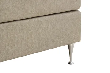 Hilton High Komplett Sängpaket 160x200 cm - Beige - Products - Möbler - Säng - Kontinentalsäng