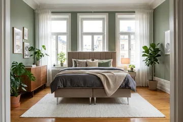 Hilton High Komplett Sängpaket 160x200 cm - Brun - Products - Möbler - Säng - Kontinentalsäng