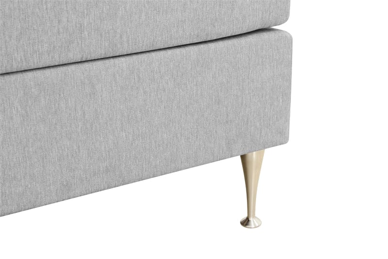 Hilton High Komplett Sängpaket 160x200 cm - Grå - Products - Möbler - Säng - Kontinentalsäng