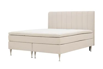 Hilton High Komplett Sängpaket 160x200 cm - Ljusbeige - Products - Möbler - Säng - Kontinentalsäng