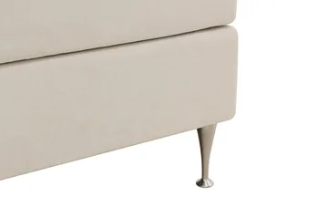 Hilton High Komplett Sängpaket 160x200 cm - Ljusbeige - Products - Möbler - Säng - Kontinentalsäng