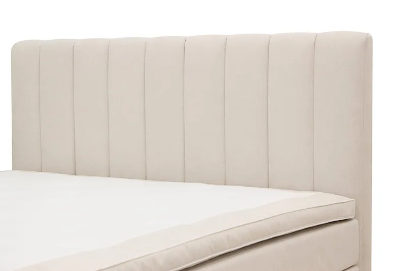 Hilton High Komplett Sängpaket 160x200 cm - Ljusbeige - Products - Möbler - Säng - Kontinentalsäng