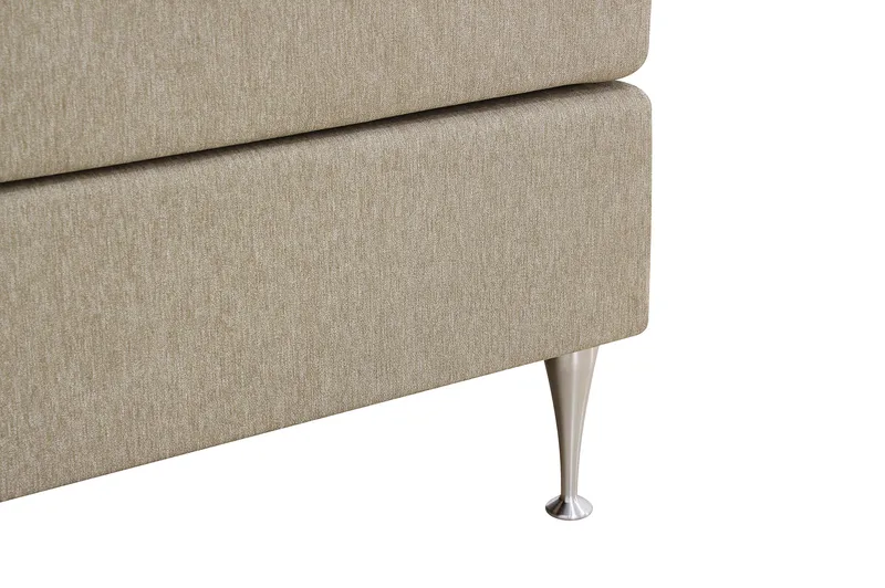 Hilton High Komplett Sängpaket 180x200 cm - Beige - Products - Möbler - Säng - Kontinentalsäng