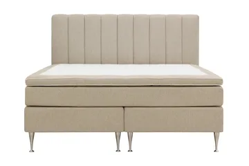 Hilton High Komplett Sängpaket 180x200 cm - Beige - Products - Möbler - Säng - Kontinentalsäng