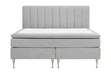 Hilton High Komplett Sängpaket 180x200 cm - Grå - Products - Möbler - Säng - Kontinentalsäng