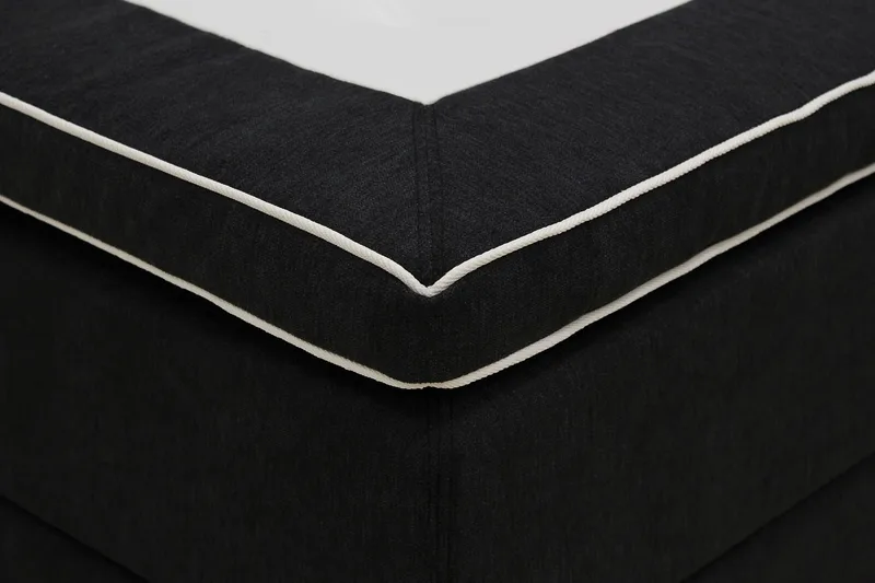 Hilton High Komplett Sängpaket 180x200 cm - Mörkgrå - Products - Möbler - Säng - Kontinentalsäng