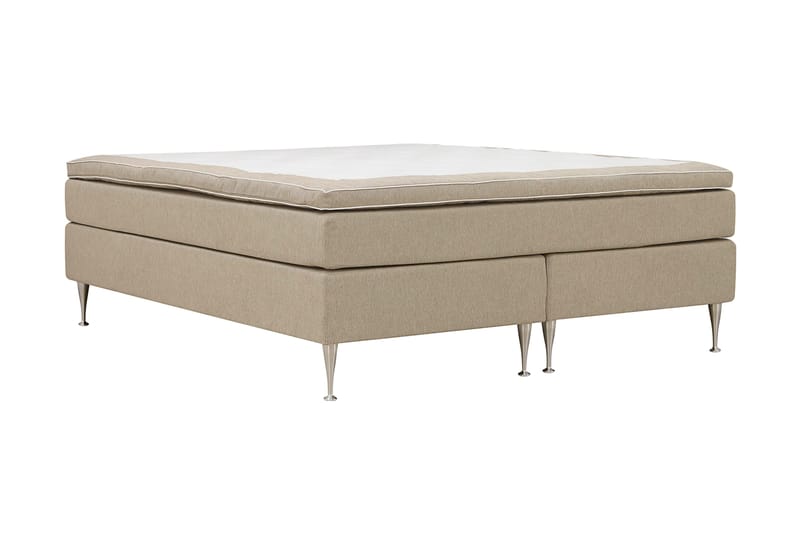 Hilton High Kontinentalsäng 160x200 cm - Beige - Products - Möbler - Säng - Kontinentalsäng