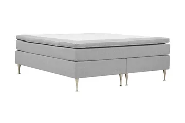Hilton High Kontinentalsäng 160x200 cm - Grå - Products - Möbler - Säng - Kontinentalsäng