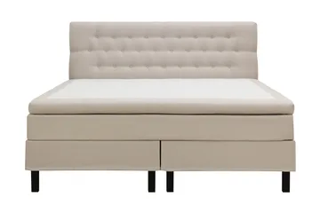 Hilton Komplett Sängpaket 160x200 cm Kontinentalsäng med diamant sänggavel - Beige - Products - Möbler - Säng - Kontinentalsäng