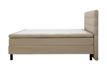 Hilton Komplett Sängpaket 180x200 cm Kontinentalsäng med rutad sänggavel - Beige - Products - Möbler - Säng - Kontinentalsäng