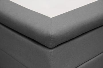 Hilton Kontinentalsäng 160x200 cm - Grå - Products - Möbler - Säng - Kontinentalsäng