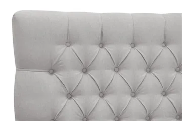 Hilton Lyx Komplett Sängpaket 160x200 cm Kontinentalsäng med knappad sänggavel - Grå - Products - Möbler - Säng - Kontinentalsäng