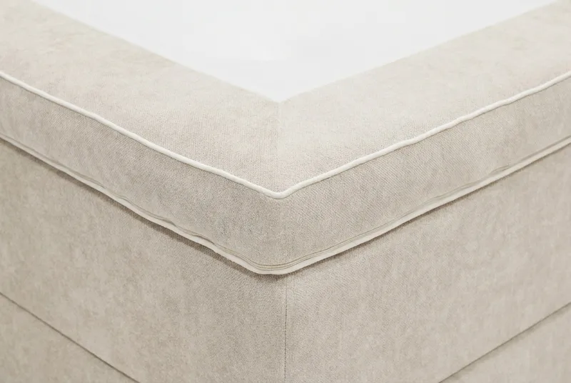 Hilton Lyx Kontinentalsäng 160x200 cm - Beige - Products - Möbler - Säng - Kontinentalsäng