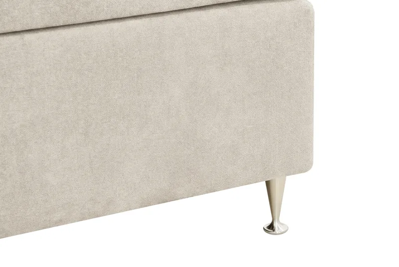 Hilton Lyx Kontinentalsäng 160x200 cm - Beige - Products - Möbler - Säng - Kontinentalsäng