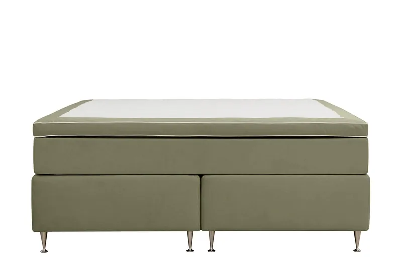 Hilton Lyx Kontinentalsäng 160x200 cm - Olivgrön - Products - Möbler - Säng - Kontinentalsäng