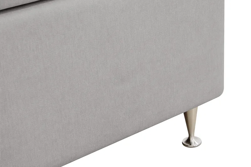 Hilton Lyx Kontinentalsäng 180x200 cm - Grå - Products - Möbler - Säng - Kontinentalsäng