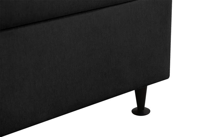 Hilton Plus Komplett Sängpaket med Förvaring 140x200 cm - Antracit - Products - Möbler - Säng - Enkelsäng