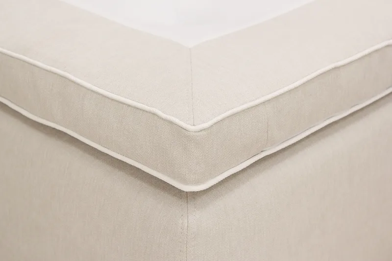Hilton Plus Kontinentalsäng med Förvaring 120x200 cm - Ljusbeige - Products - Möbler - Säng - Säng med förvaring