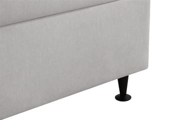 Hilton Plus Komplett Sängpaket med Förvaring 140x200 cm - Grå - Products - Möbler - Säng - Säng med förvaring