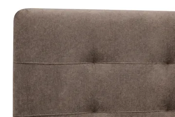 Hilton Premium Komplett Sängpaket 160x200 cm Kontinentalsäng med Sänggavel - Brun Tyg - Products - Möbler - Säng - Kontinentalsäng