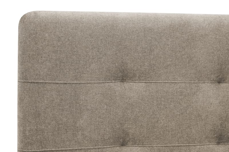 Hilton Premium Komplett Sängpaket 160x200 cm Kontinentalsäng med Sänggavel - Ljusbrun Tyg - Products - Möbler - Säng - Kontinentalsäng