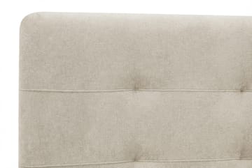 Hilton Premium Komplett Sängpaket 160x200 cm Kontinentalsäng med Sänggavel - Beige Tyg - Products - Möbler - Säng - Kontinentalsäng