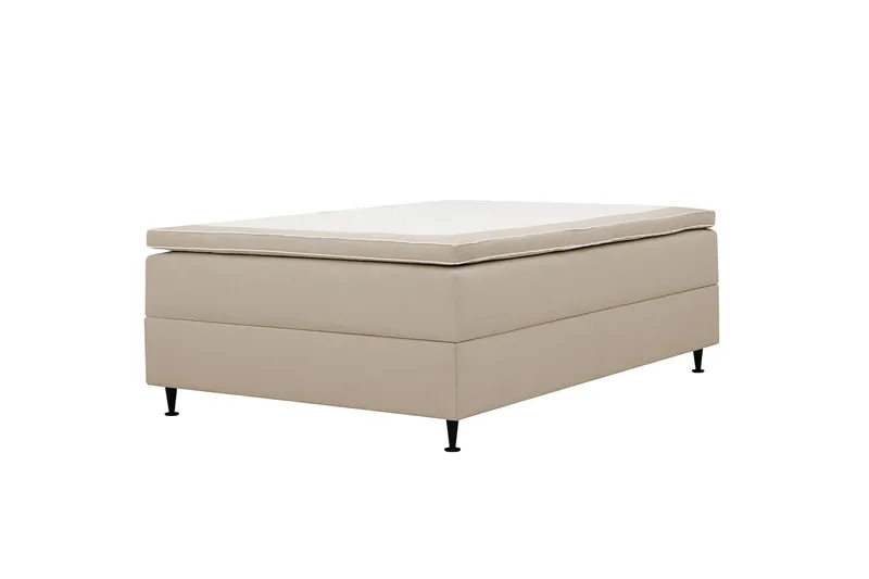 Hilton Plus Kontinentalsäng med Förvaring 140x200 cm - Beige - Products - Möbler - Säng - Enkelsäng
