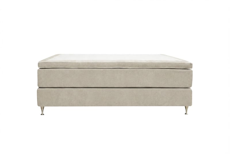 Hilton Premium Kontinentalsäng 160x200 cm - Beige Tyg - Products - Möbler - Säng - Kontinentalsäng