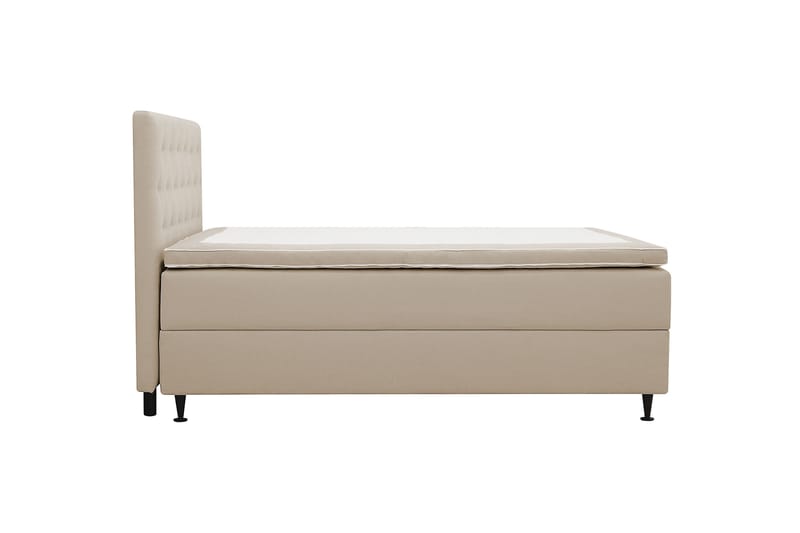Hilton Plus Komplett Sängpaket med Förvaring 120x200 cm - Beige - Products - Möbler - Säng - Enkelsäng