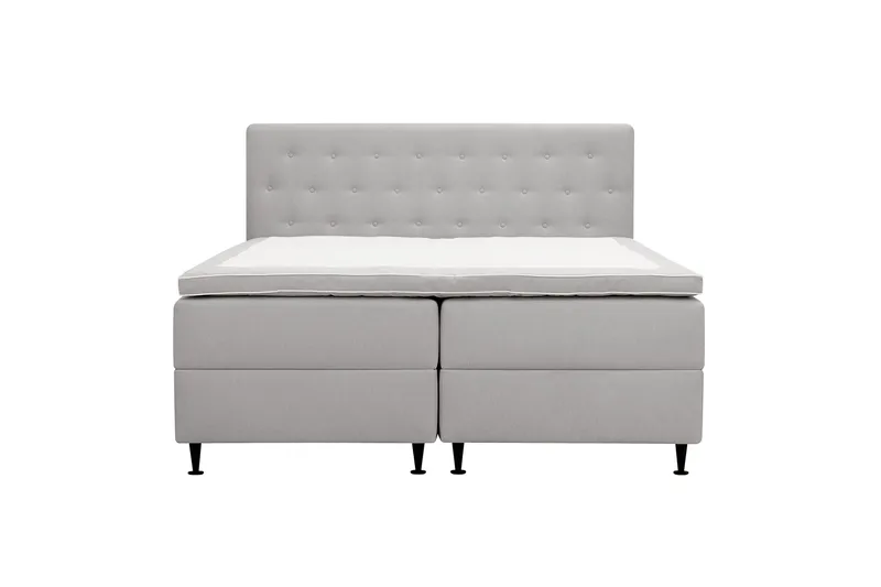 Hilton Plus Komplett Sängpaket med Förvaring 160x200 cm, Grå