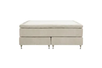 Hilton Premium Kontinentalsäng 180x200 cm - Beige Tyg - Products - Möbler - Säng - Kontinentalsäng