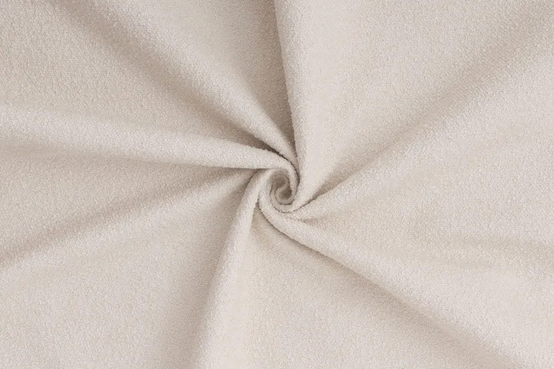 Hilton Premium Komplett Sängpaket 160x200 cm Kontinentalsäng med Sänggavel - Ljusbeige Bouclé - Products - Möbler - Säng - Kontinentalsäng