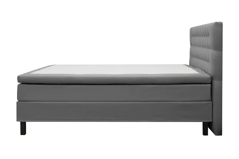 HVILA Classic Komplett Sängpaket 160x200 cm Kontinentalsäng med diamant sänggavel - Grå - Products - Möbler - Säng - Kontinentalsäng