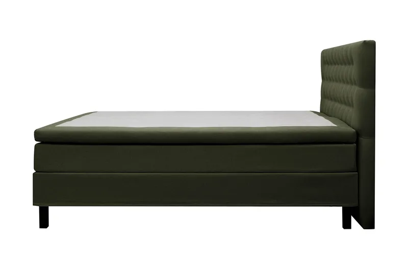 HVILA Classic Komplett Sängpaket 160x200 cm Kontinentalsäng med diamant sänggavel - Grön - Products - Möbler - Säng - Kontinentalsäng
